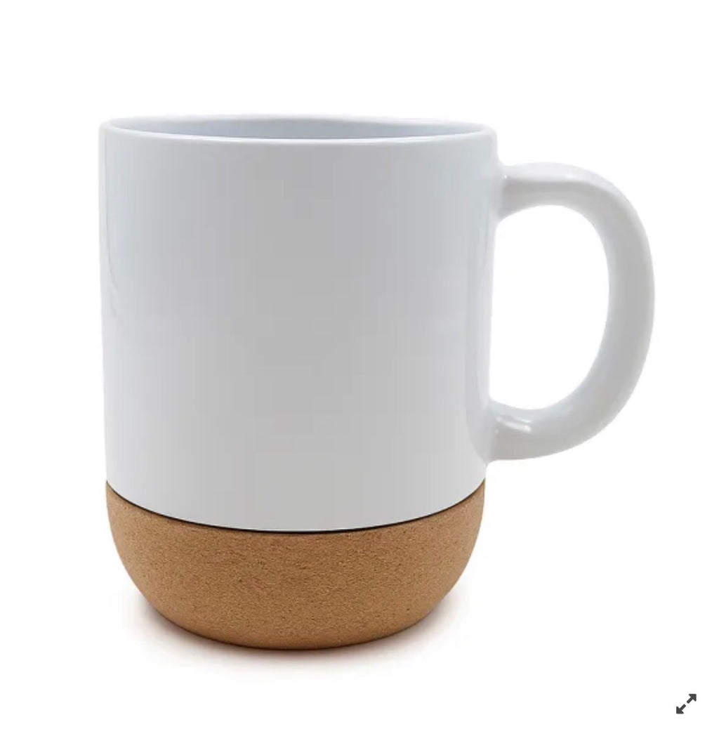 Mug personnalisable – Base en liège
