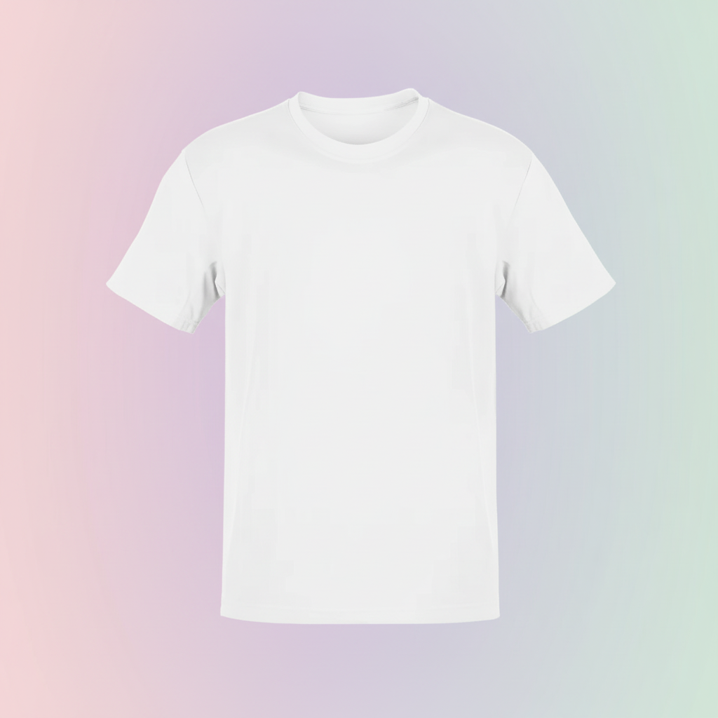 T-shirt personnalisable fond pastel – L'atelier de Drinette