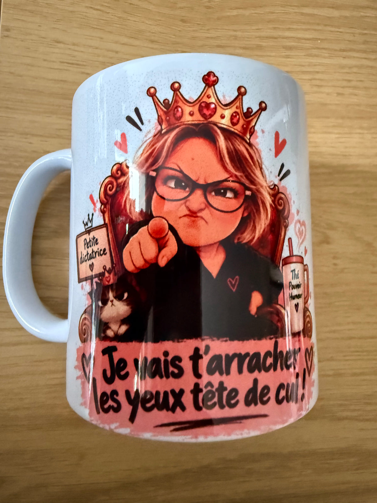 Mug blanc personnalisable – 330 ml